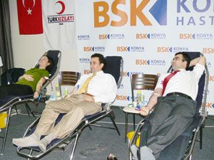 BSK Hastanesi’nden gönüllü kan bağışı