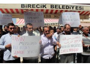 Mısır'daki Katliam Birecik'te De Kınandı