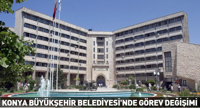 Büyükşehir’de daire başkanları değişti