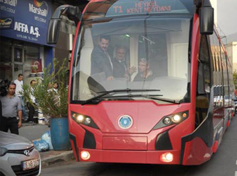 Türkiye'nin ilk yerli tramvayı engele takıldı!