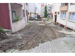 Giresun Belediyesi Alt Yapı Yenileme Çalışmalarına Devam Ediyor