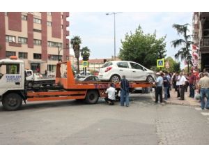 Samsun'da Trafik Kazası: 1 Yaralı