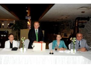 Vali Öztürk’ten Tuğgeneral Kemal Korkmaz’a Veda Yemeği