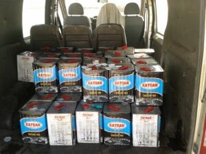 Tır Dorsesini Akaryakıt İstasyonuna Çevirmişler