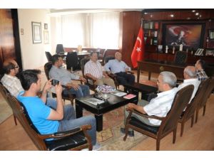 Başkan Uğurlu'ya Hollandalı Gurbetçilerden Ziyaret