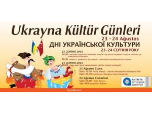 Antalya’da Ukrayna Kültür Günleri Yaşanacak