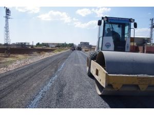 Buğday Pazarı Yolu Asfaltlandı