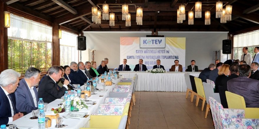 Konya Turizm Paydaşları Toplantısı yapıldı