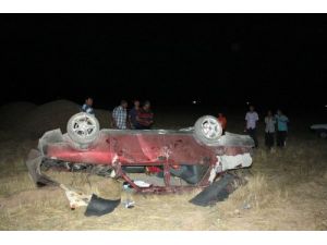 Otomobil Takla Attı: 3 Yaralı