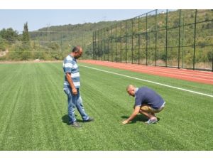 Fifa Temsilcisi Sahayı Test Etti