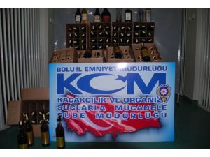 Bolu'da Kaçak İçki Operasyonu
