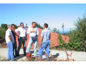 Toki Yetkilileri Basın Sitesi Arazisinde İnceleme Yaptı