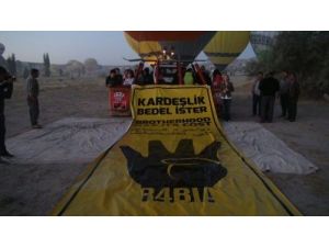 Balonlar Suriye, Mısır Ve Filistin’e Özgürlük İçin Havalandı