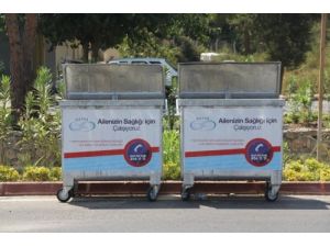 Kemer’de 2 Bin 200 Çöp Konteyneri Yenilendi