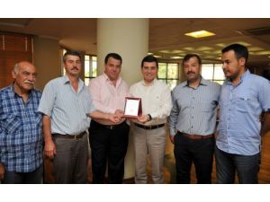 Yörüklerden Belediye Başkanı Tütüncü'ye Ziyaret