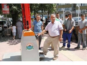 Yeraltı Çöp Konteynerlerinin Doluluğunu Mikro Algılayıcılar Ölçecek