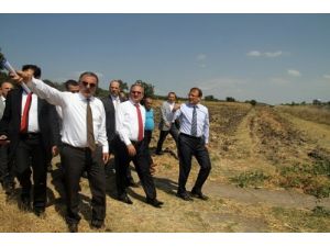 Sağlık Bakan Yardımcısı Agah Kafkas, Şehir Hastanesi Arazisini İnceledi