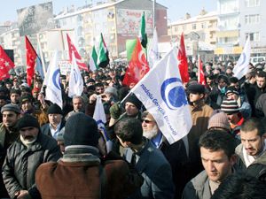 Karaman'da ''İsrail'i Telin'' mitingi