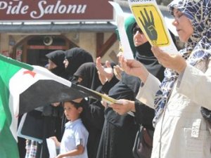 Konya'dan Suriye'deki Katliama Tepki