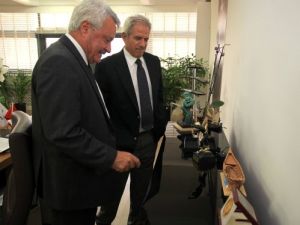 Filistin Büyükelçisi Maarouf, Çankaya Belediyesi'nde