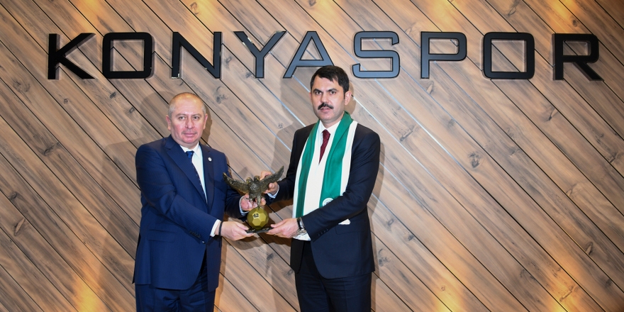 Bakan Kurum'dan Konyaspor'a destek