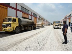 Modern Sanayi Sitesi Asfaltlanıyor