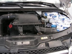 Minibüs Motorunda Sigara Kaçakçılığı