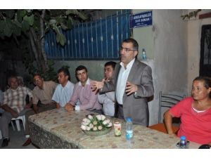 Başkan Çelikcan, Akıncılar Mahallesi'nde Vatandaşlarla Bir Araya Geldi