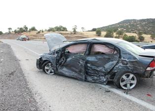 Seydişehir'de trafik kazası: 6 yaralı