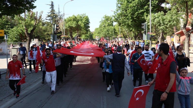 Konya’da 19 Mayıs coşkusu yaşandı