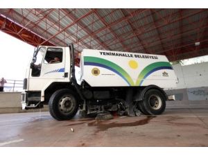 Yenimahalle Pazarları Temizleniyor