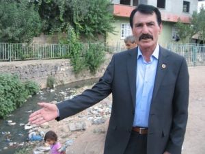 Kent Merkezinden Geçen Dere Tehlike Saçıyor