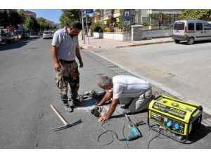 Zile'de Rögar Kapakları Dedektör Yardımıyla Bulundu