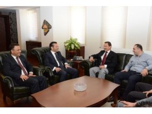Atalay'dan Vali Aksoy'a Ziyaret