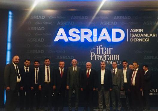 ASRİAD yönetimi İstanbul’da iftarda buluştu