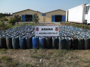 Adana'da Kaçak Mazot Operasyonu