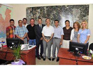 Jeofizik Mühendislerinden Keskin’e Ziyaret