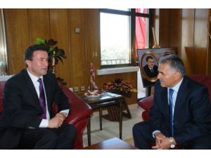 Melikşah Üniversitesi Rektöründen Melikgazi’ye Ziyaret