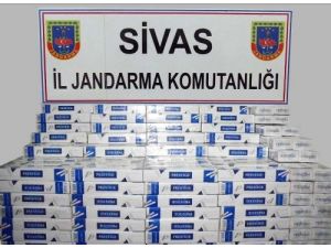 Yolcu Otobüsünde Gümrük Kaçağı Sigara Ele Geçirildi