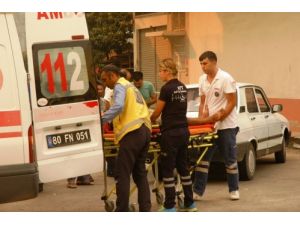 Kaza Yapan Motosiklet Sürücüsünü Taktığı Kask Kurtardı