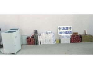 Kargodan Kaçak Sigara Çıktı