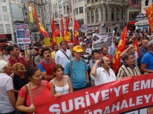 Muhtemel Suriye Operasyonu Protesto Edildi