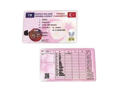 İşte yeni ehliyet