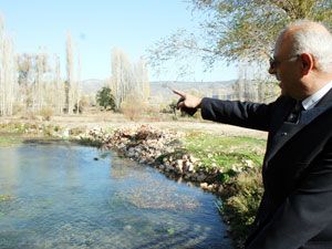 Belde belediyesi alabalık yetiştirecek