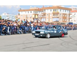 Kepez'de Slalom Yarışları Düzenlendi