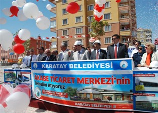 Akaba Ticaret Merkezi'nin temeli atıldı