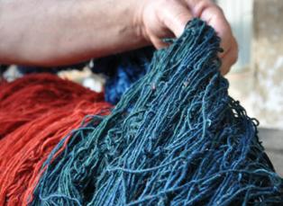 Bitki köklerinden 150 renk boya üretiyor