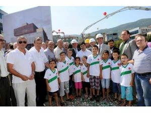 Dokuz Bin Metrekare Alan Üzerine İnşaa Edilecek Kültür Merkezinin Temeli Atıldı