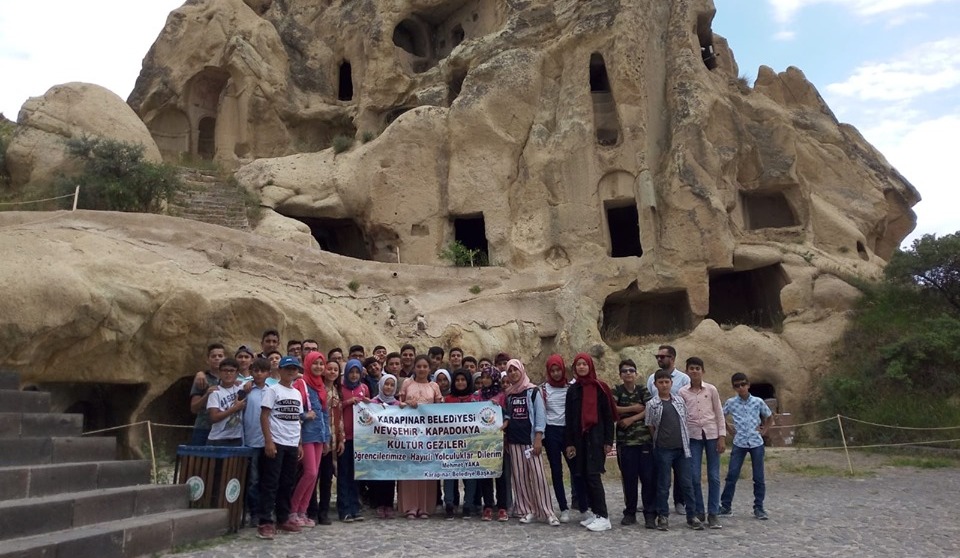 Karapınarlı öğrencilere Kapadokya gezisi