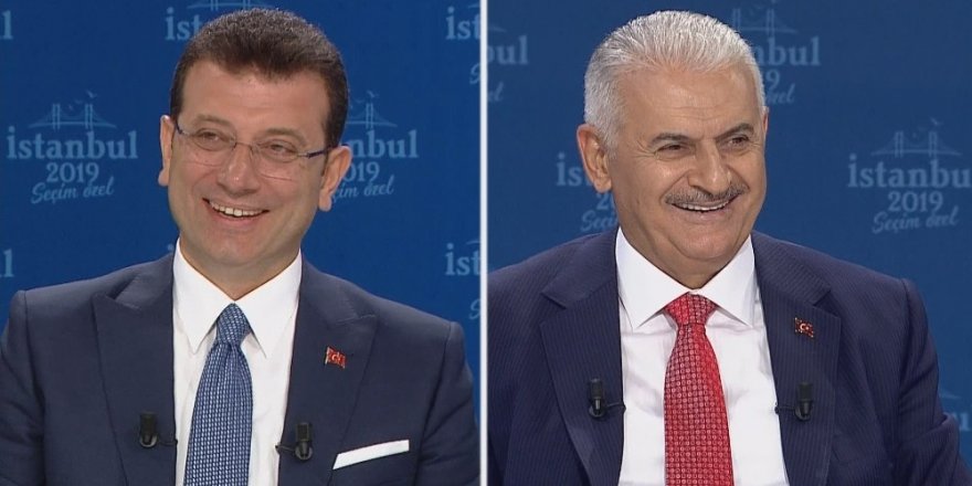 Binali Yıldırım ve Ekrem İmamoğlu ortak yayında projelerini anlattı